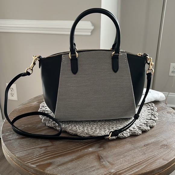 NWT Coach Elise Satchel in Jacquard - Picture 5 of 11